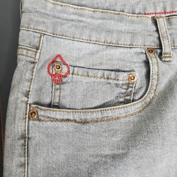 Jack of Spades High Roller Stretch Straight Leg Stretch Jeans Size 42x34 - Picture 3 of 16